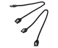 CORSAIR Premium 30cm sleeved 2szt Czarne CC-8900248 - 739202 - zdjęcie 2